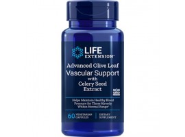 Life Extension Advanced Olive Leaf Vascular Support with Celery Seed Extract, 60 vege caps